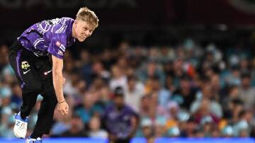 World Cup-bound Nathan Ellis still hasn't played a match for Punjab in the IPL this season. (Dave Hunt/AAP PHOTOS)