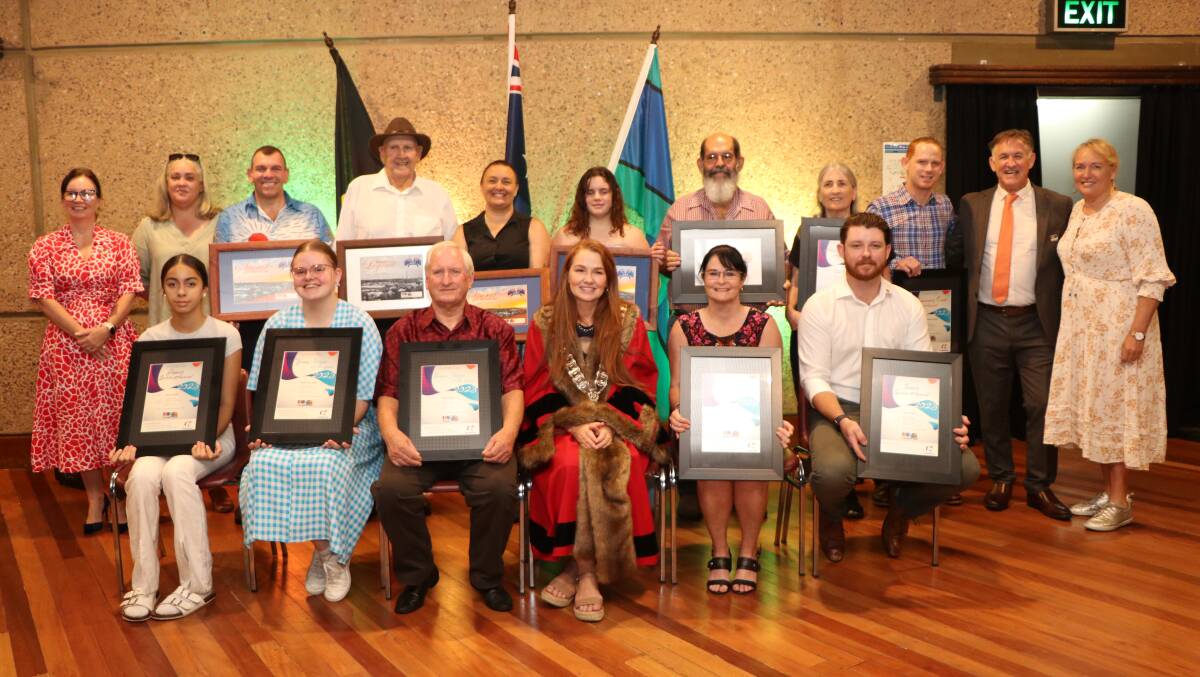 Mount Isa's Australia Day award recipients were honoured at a ceremony at the Civic Centre. Picture supplied.