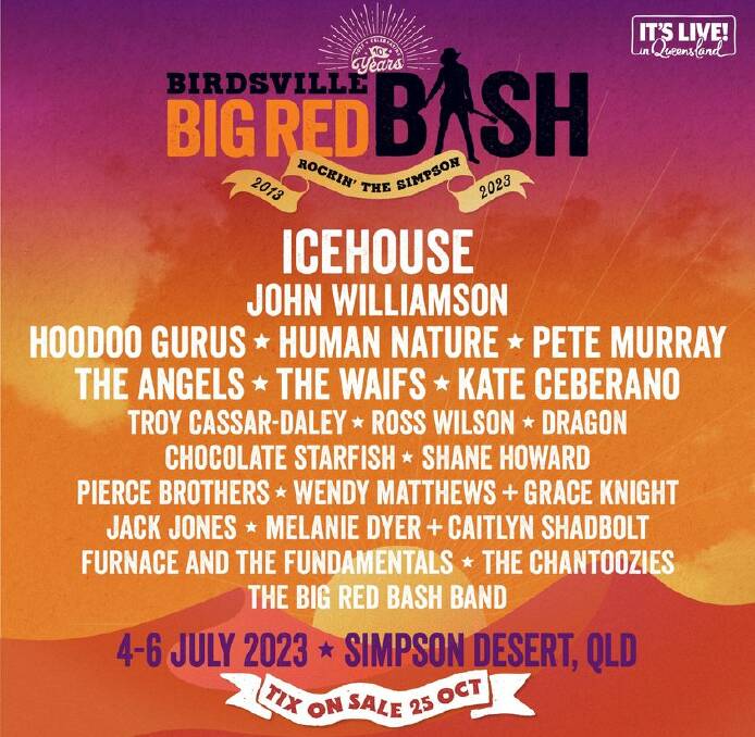 big red bash tour 2023