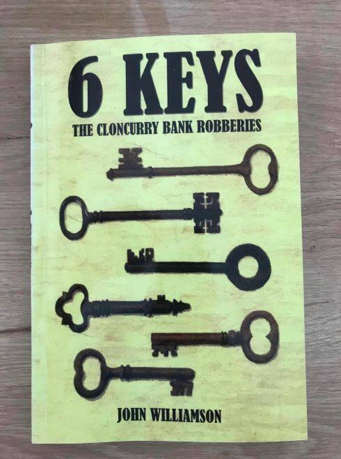 The late John Williamson's 'Six Keys' book was first published in 2010. Picture supplied.