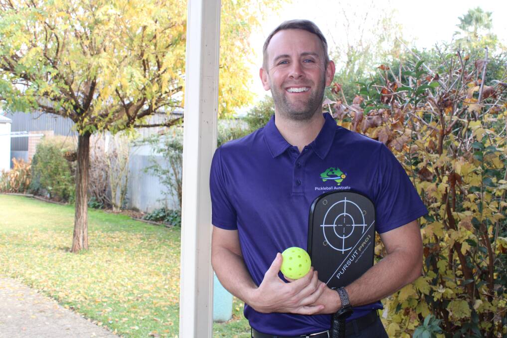After being the sole full-time employee for a period of time, Lee is now one of seven staff members at Pickleball Australia. Picture by Jimmy Meiklejohn