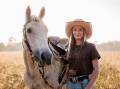 Natalie Jones' new business, Whiskey and Leather, is a dedication to her life working on the land. Picture supplied