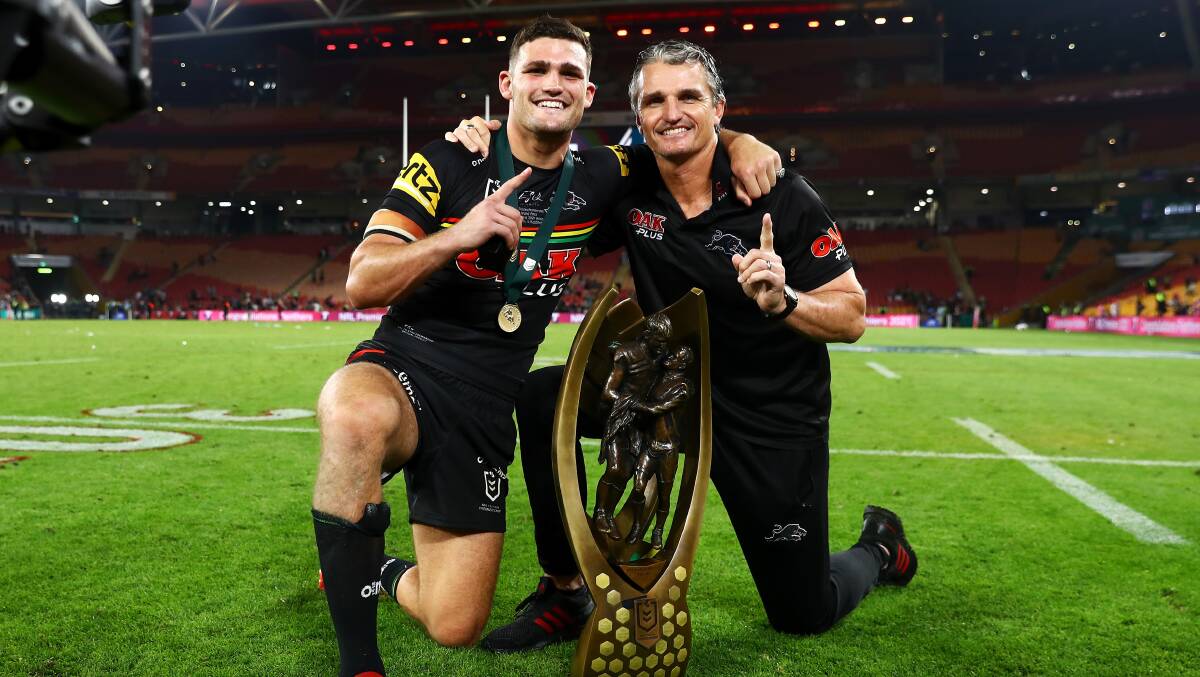 Penrith duo Nathan and Ivan Cleary have dominated the NRL. Picture Getty Images