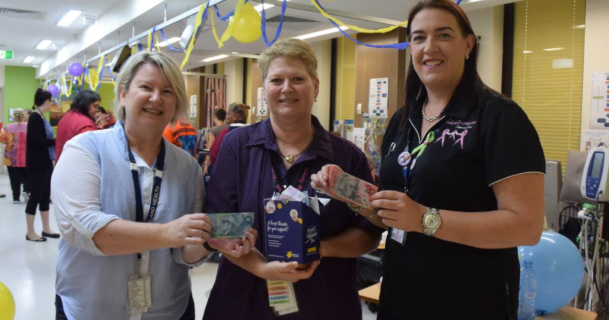 Pair of decorated bra morning teas to raise funds for Cancer Council