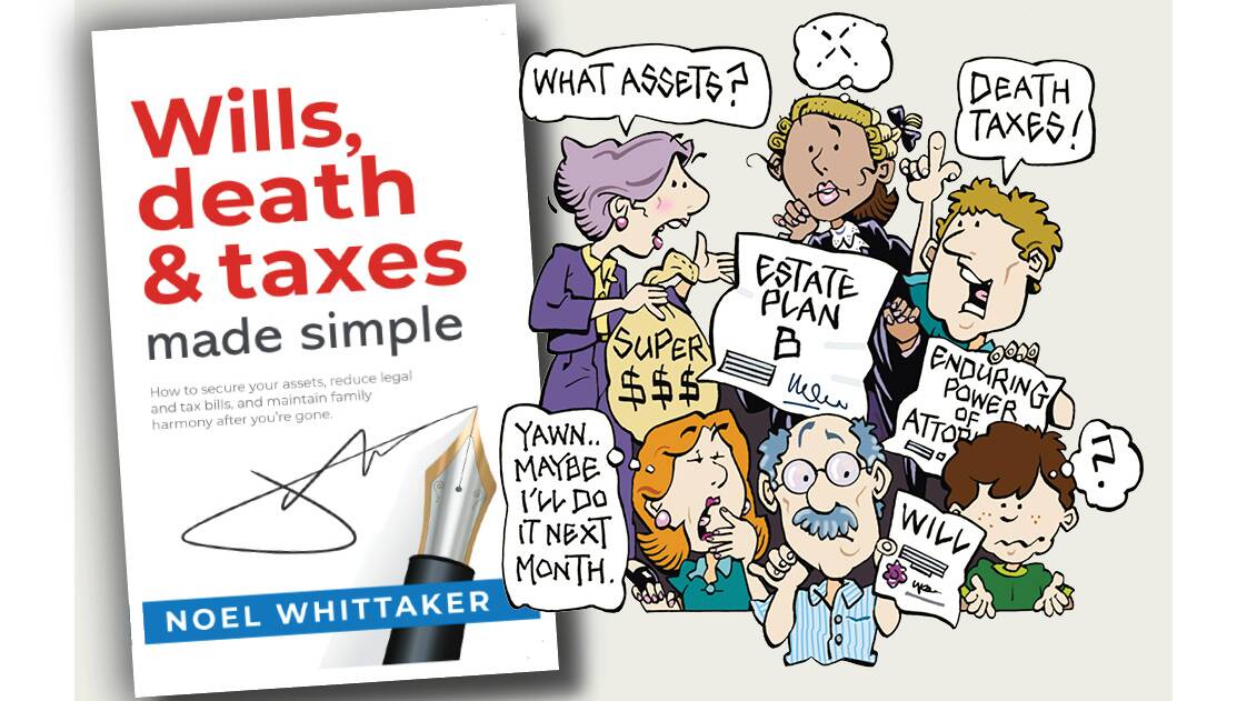 This is a very special day - it marks the launch of my new book: Wills, Death and Taxes, image from the book. Available from my website.