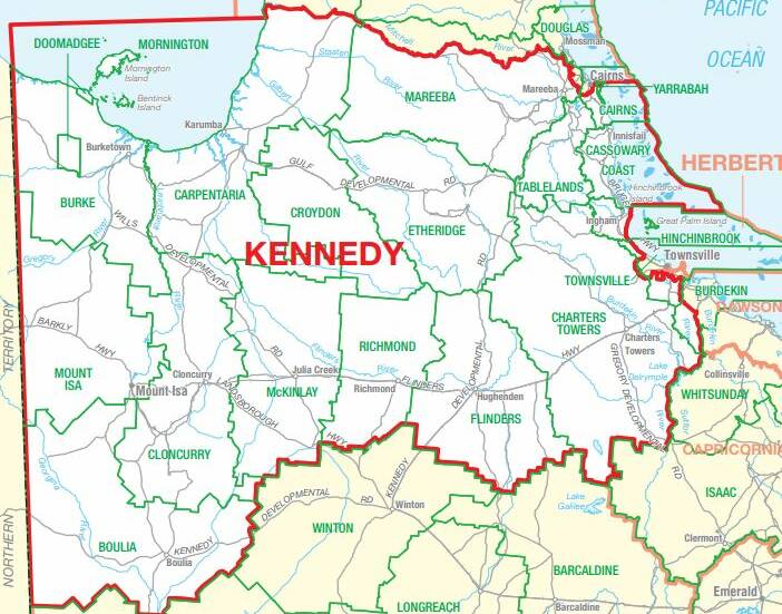 Electorate Map Queensland