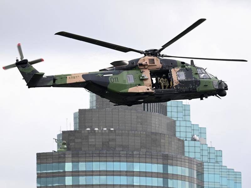 Defence pilots were worried about high workloads and fatigue, an inquiry has been told. (Darren England/AAP PHOTOS)
