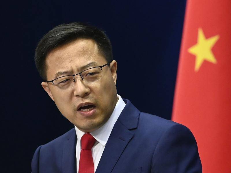 China Foreign Ministry spokesman Zhao Lijian says it's up to Australia to mend the relationship.