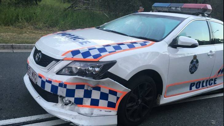 Two charged after police car crash at Ipswich | The North West Star ...