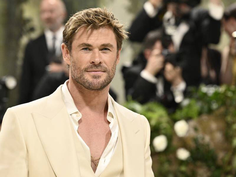 "When I first started acting, my parents had very little money," actor Chris Hemsworth says. (AP PHOTO)