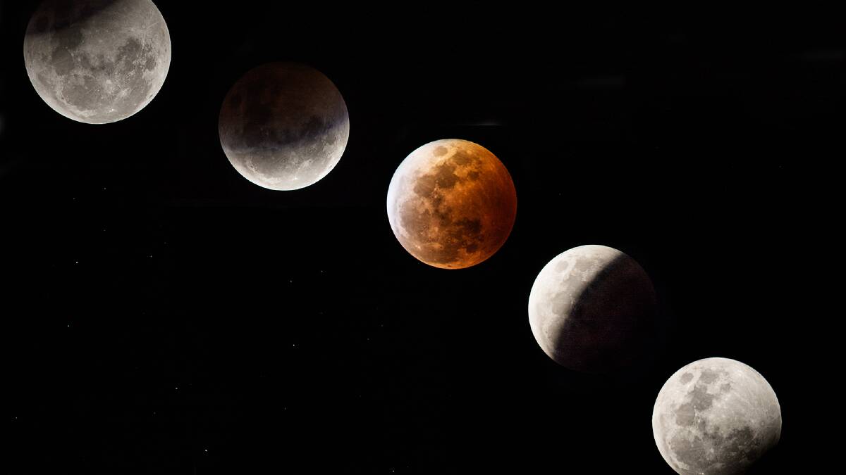 Total Lunar Eclipse across Australia Your photos The North West